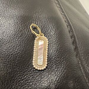 Chic Gold and Pearl Charm